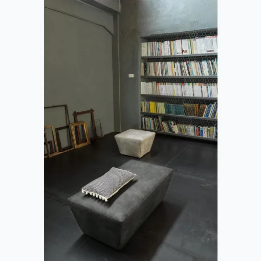Pouf in tessuto Concetto di DHome