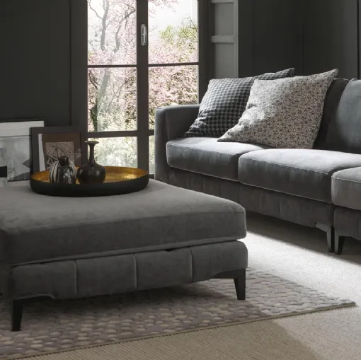 Pouf Fonema in tessuto di DHome