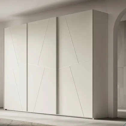 Armadio Ardecò Metropolis Madreperla di Spagnol Mobili