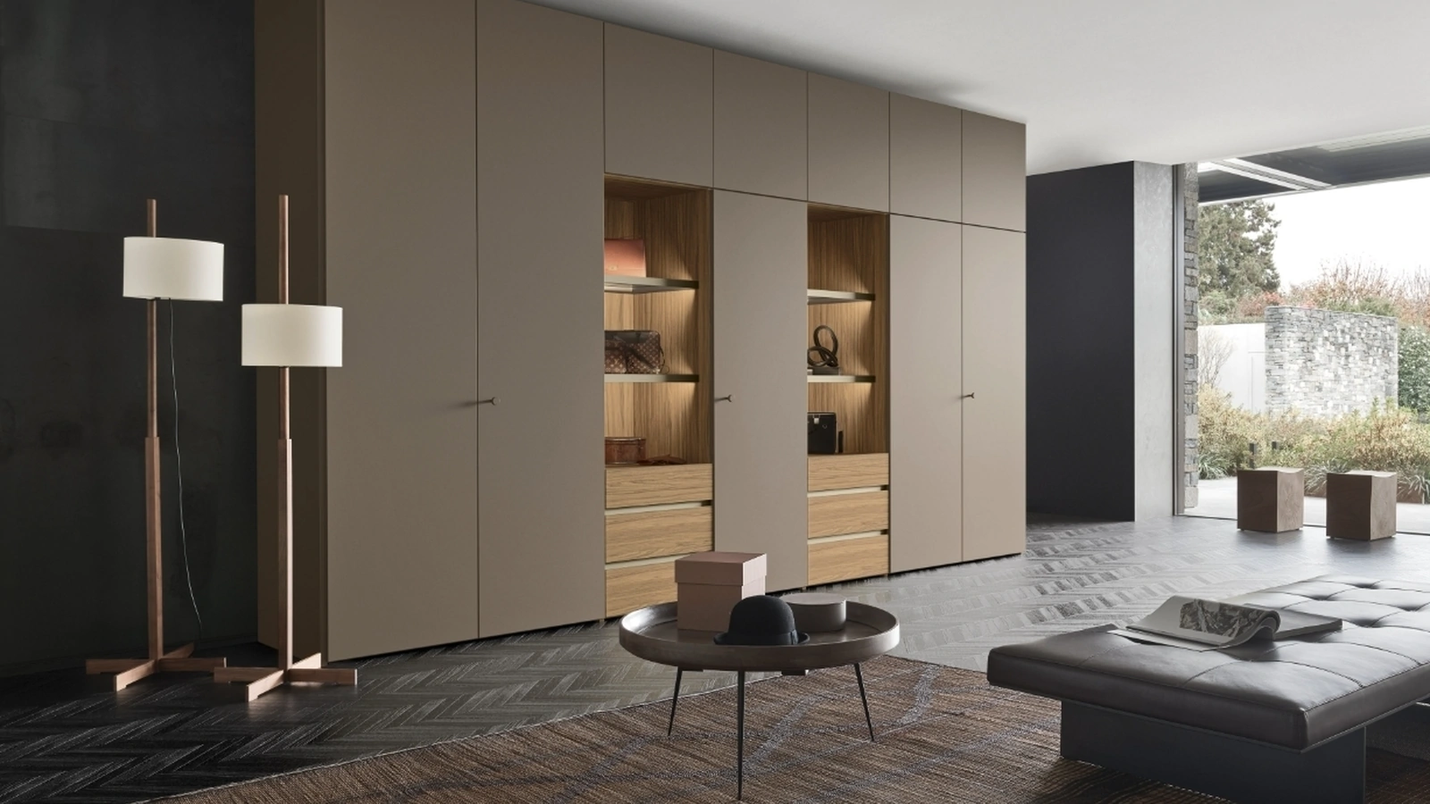 Armadio Breccia con Vano a Giorno di Sangiacomo