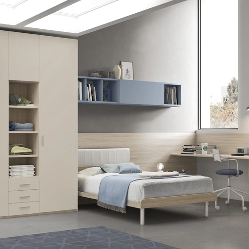 Cameretta componibile Composizione 107A di Furlan