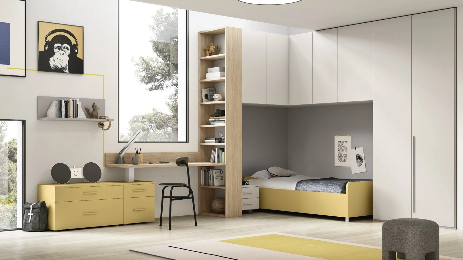 Cameretta a ponte Composizione 109A di Furlan