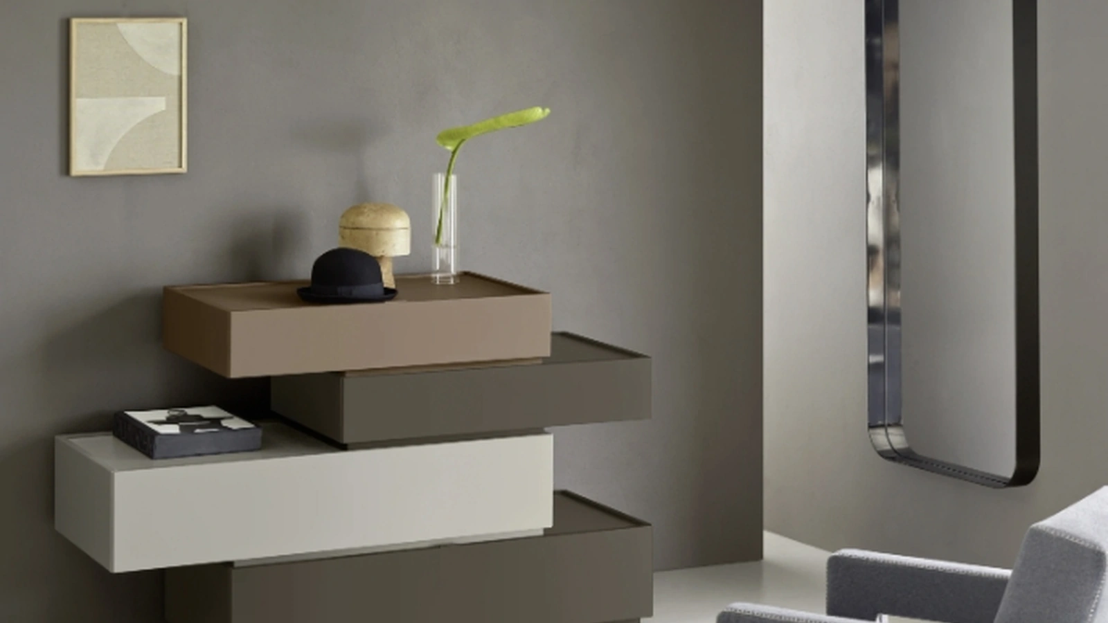 Comò laccato Cidori di Sangiacomo