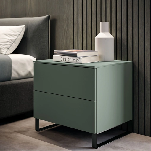 Comodino Sled di Spagnol Mobili