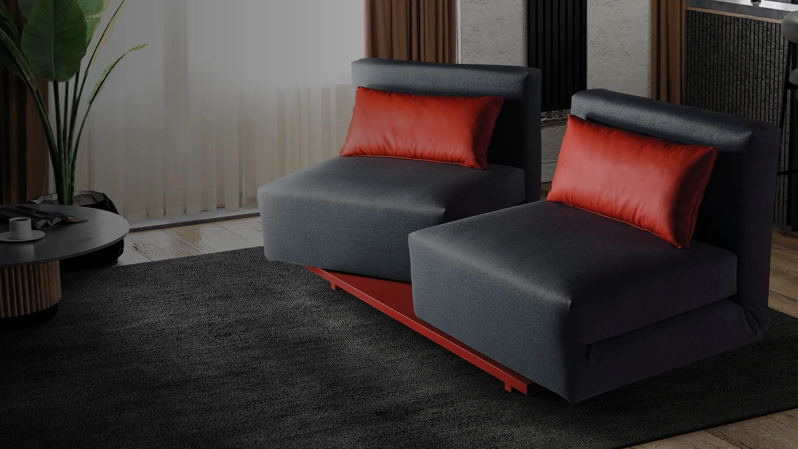 Divano trasformabile Voilà Opla di Family Bedding
