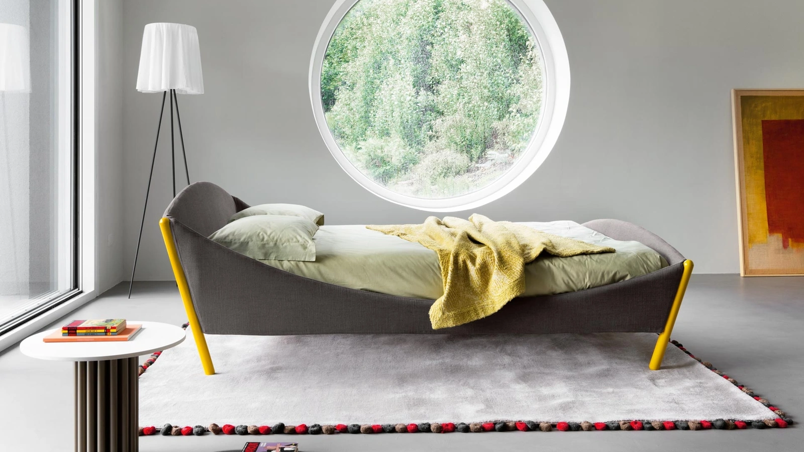 Letto in tessuto Lullaby di Noctis