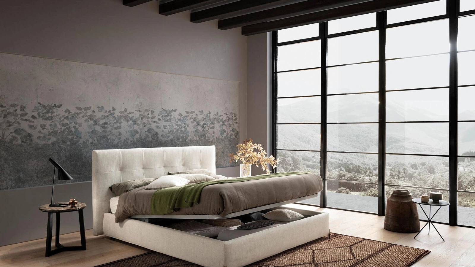 Letto matrimoniale con contenitore Maia di DHome