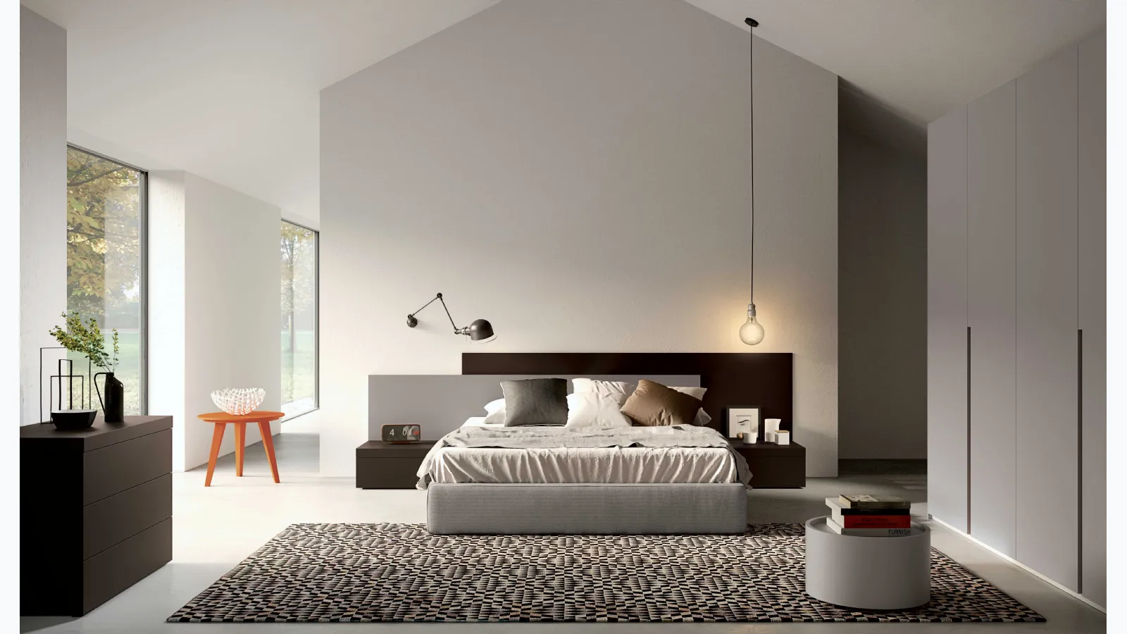 Letto Mood di Spagnol Mobili