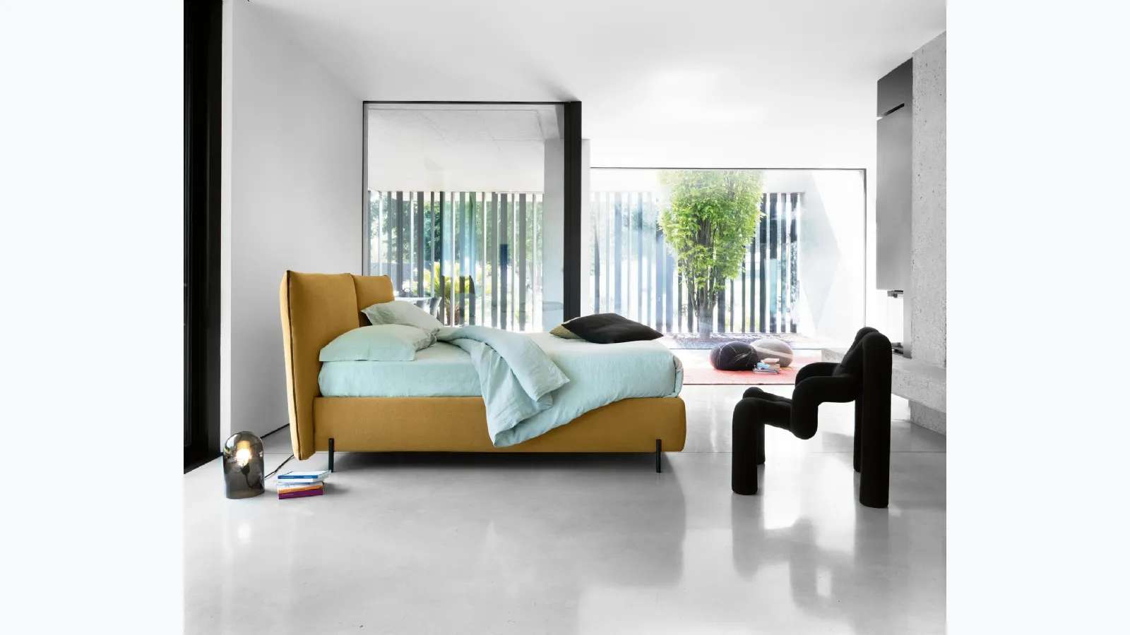 Letto con testiera London di Noctis