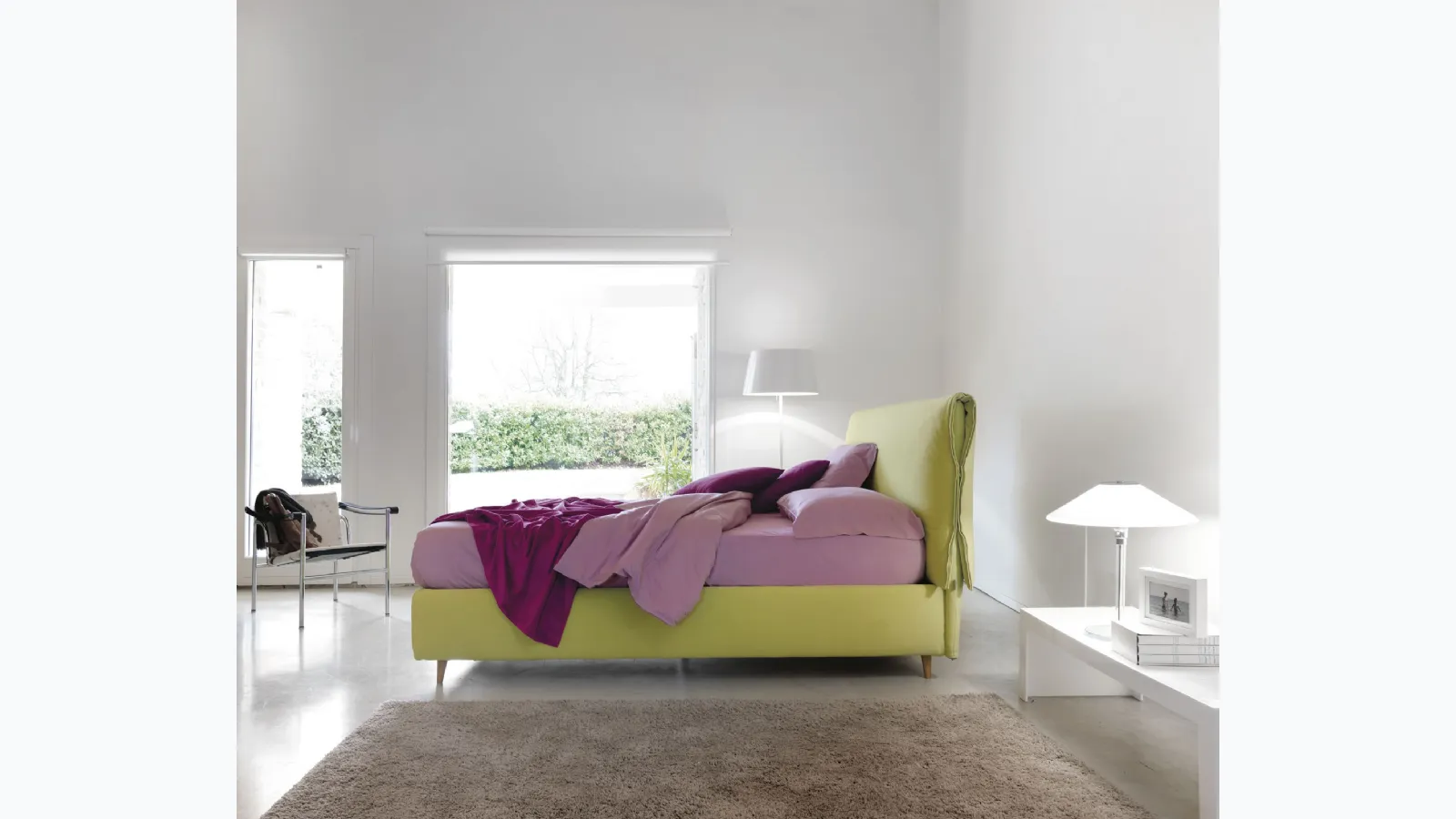 Letto con contenitore Seven di Noctis