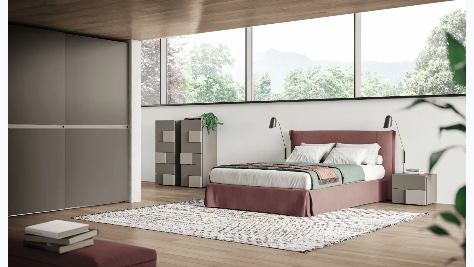 Letto Siena di Spagnol Mobili