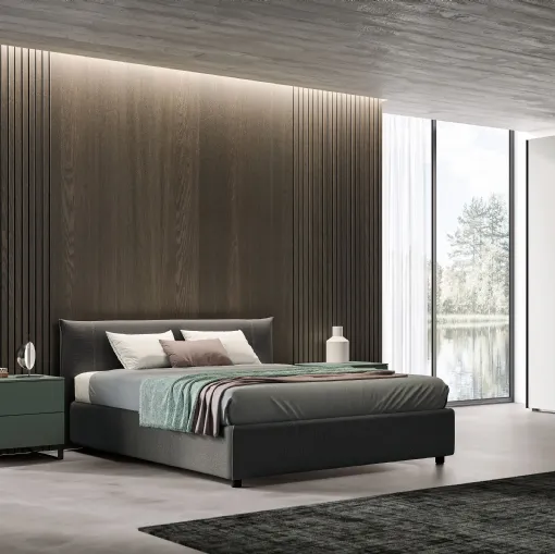 Letto Love Me con box contenitore di Spagnol Mobili