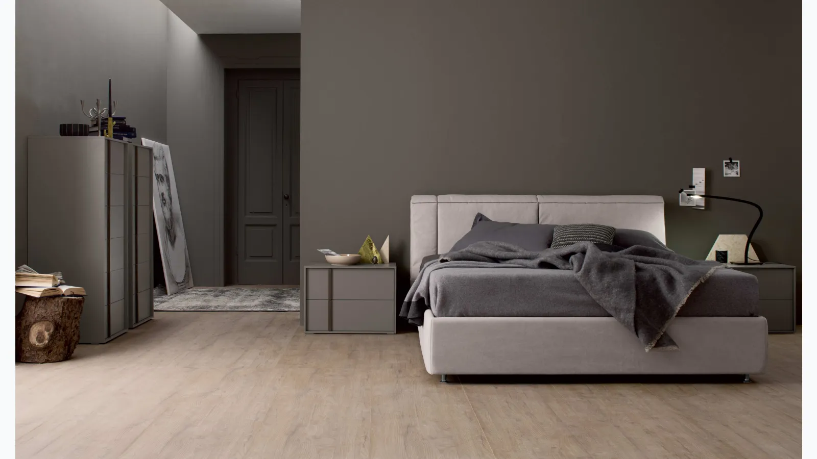 Letto matrimoniale Noa di Spagnol Mobili