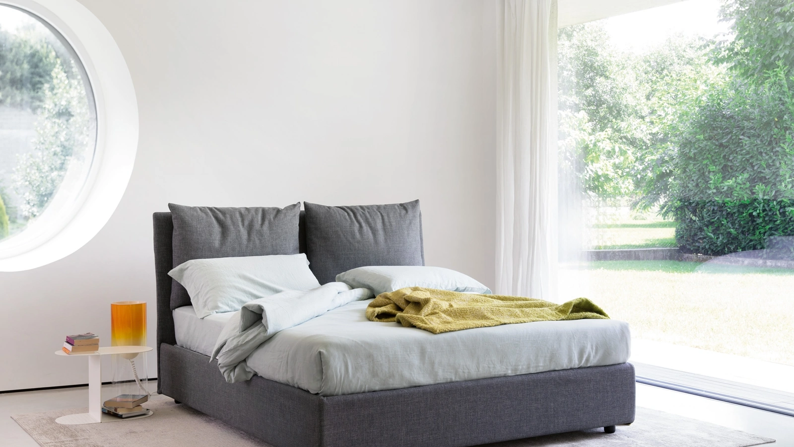 Letto con contenitore Tangos di Noctis