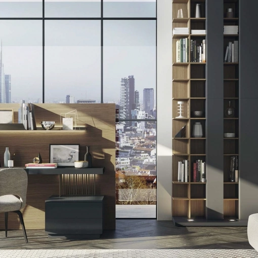 Libreria Home Office 06 di Turati T4