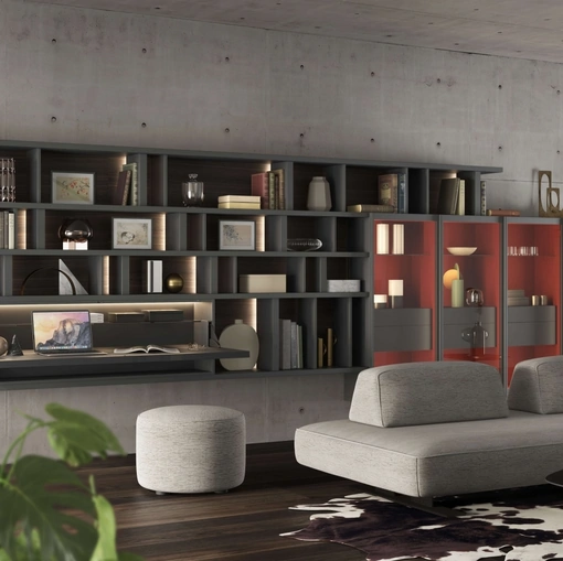 Libreria Home Office 07 di Turati T4