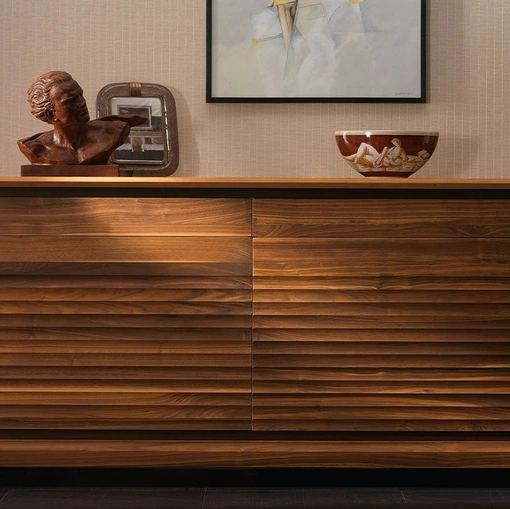 Madia in noce Elettra 002 di Cantiero