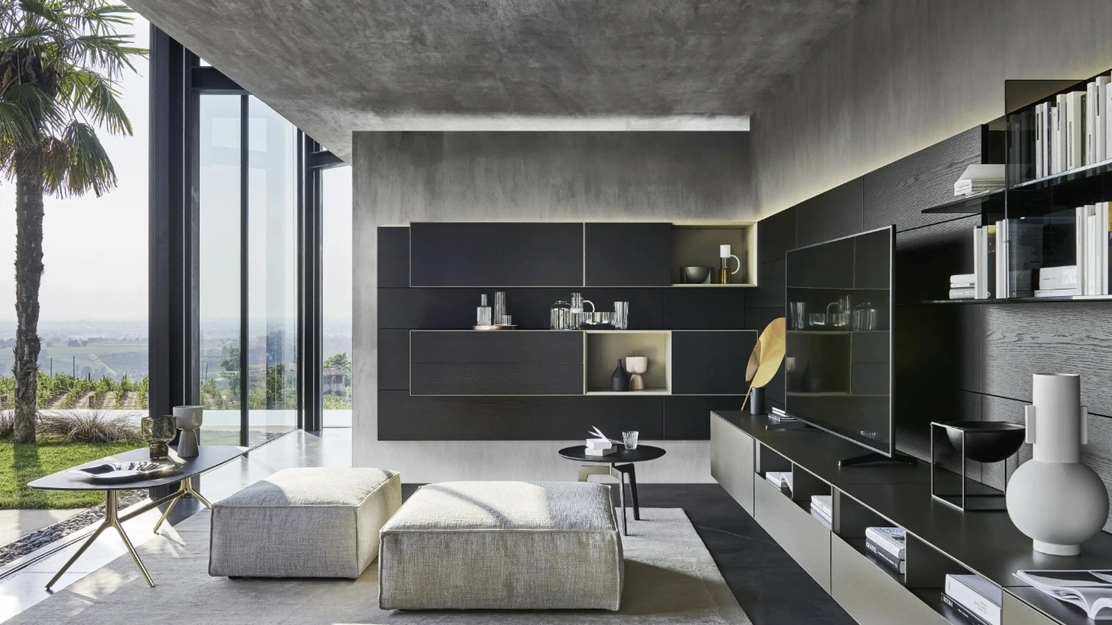 Parete Attrezzata Domino Boiserie 06 di Sangiacomo