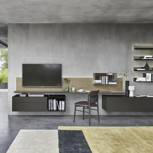 Parete Attrezzata Domino-07 Sangiacomo