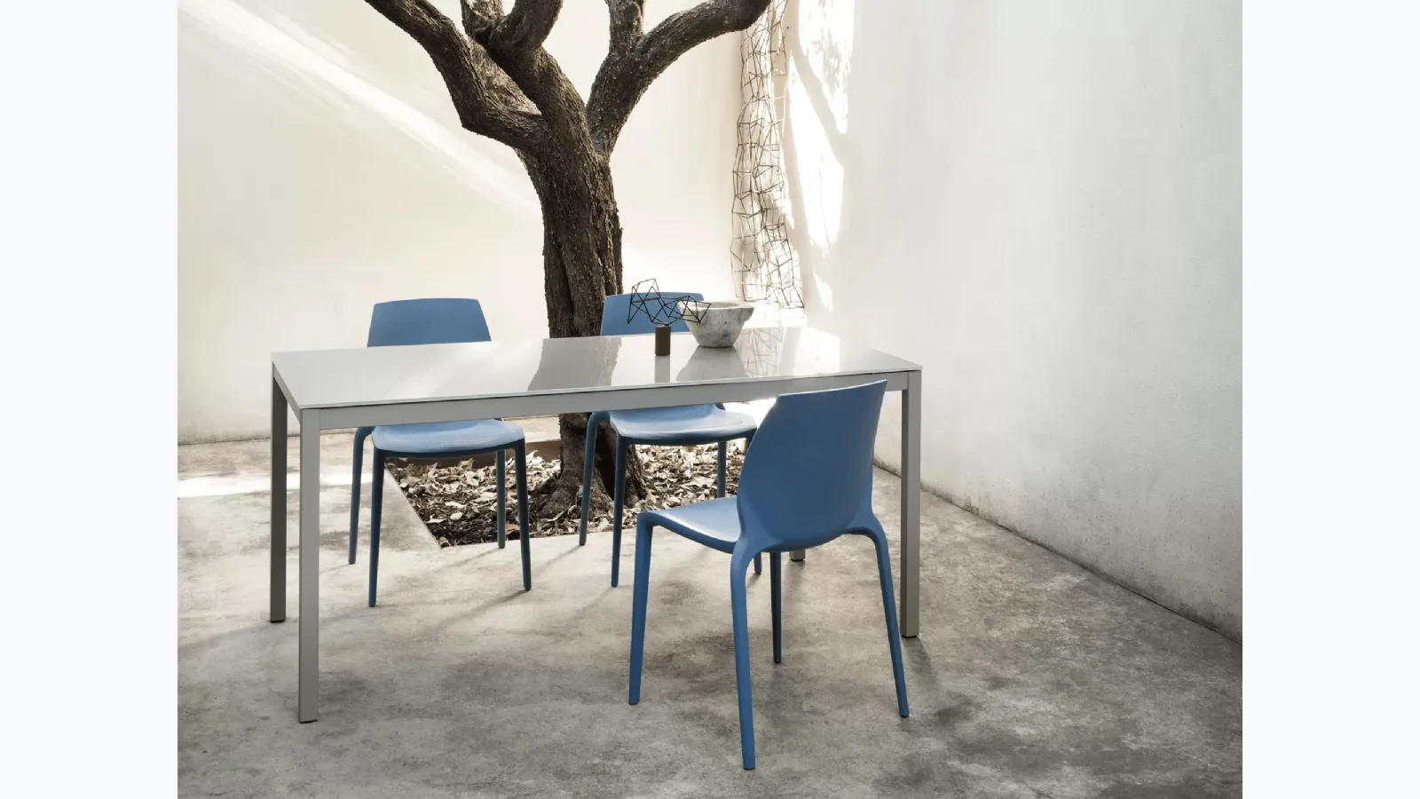 Sedia da giardino impilabile Hidra Outdoor di Bontempi