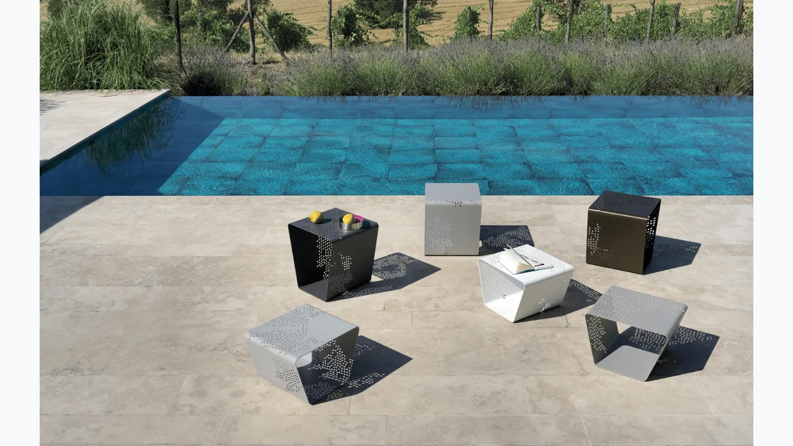 Tavolino da giardino Pattern Outdoor di Bontempi