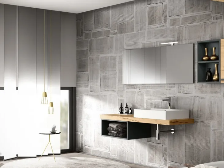 Mobile Bagno sospeso di design Matrix 02 di GB Group