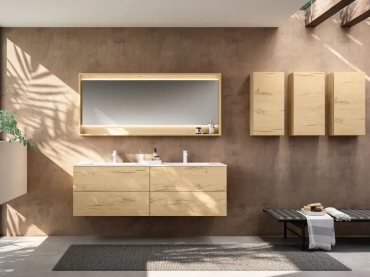 Mobile Bagno moderno sospeso Smart 02 di GB Group