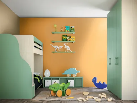 Composizione Menta e Rovere Panna